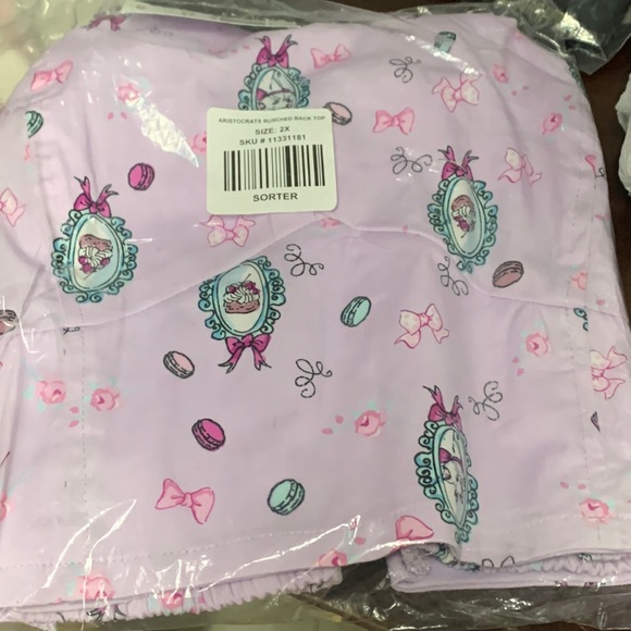 DISNEY THE ARISTOCATS Marie Retro Smocked CROP TOP - Picture 5 of 5